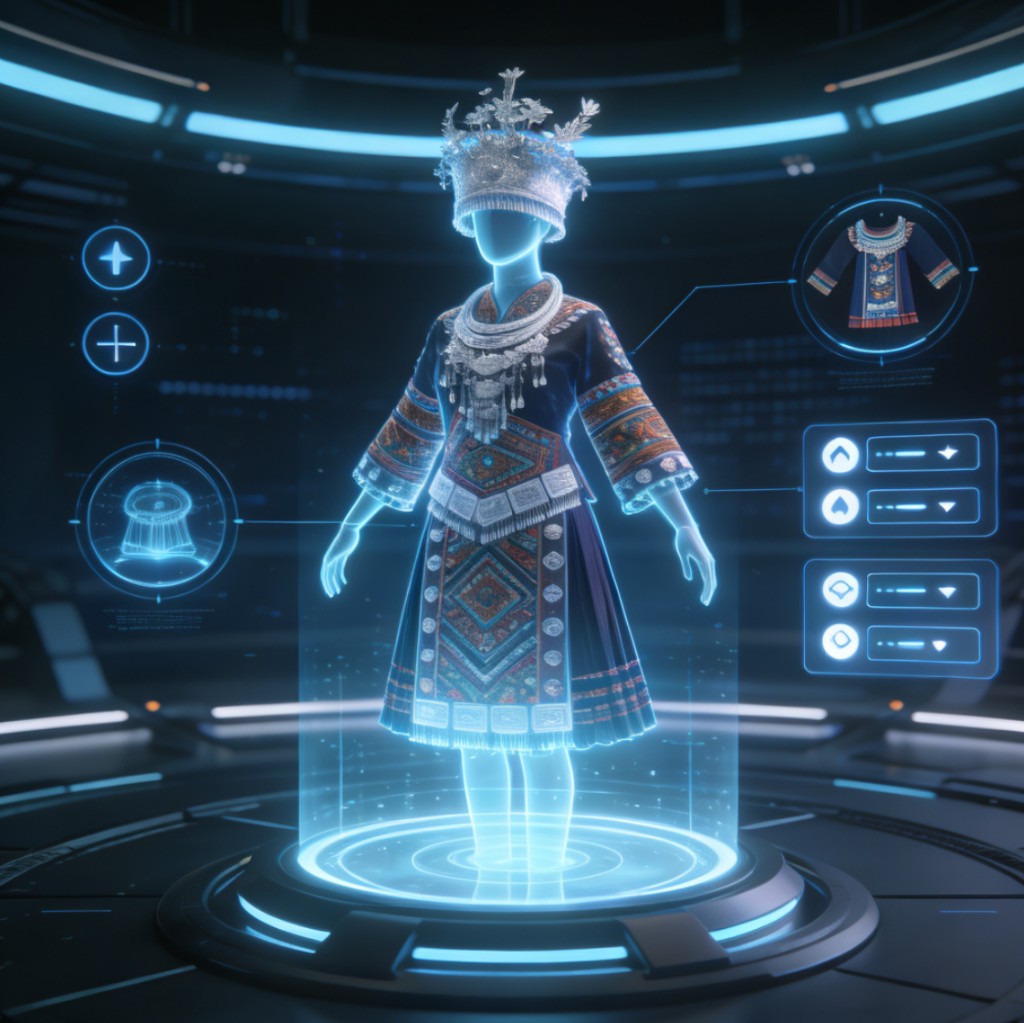 3D虚拟穿戴服饰预览