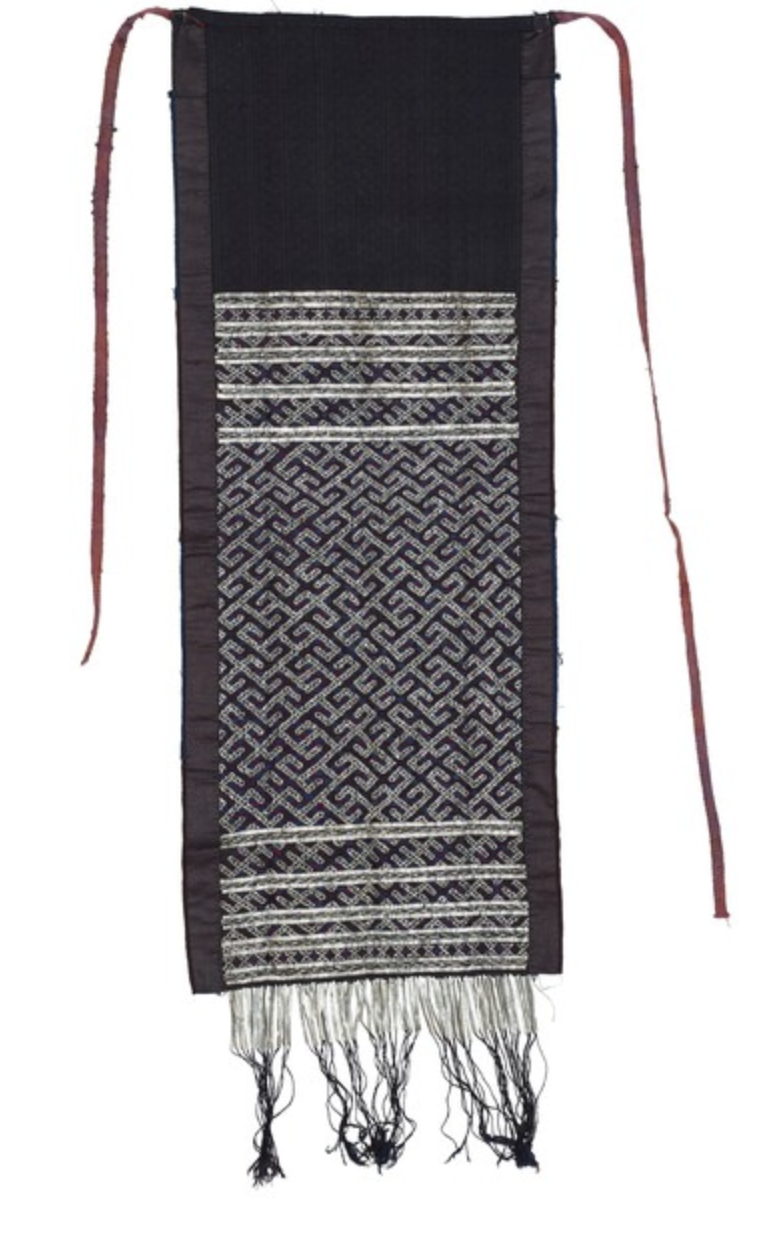 剑河苗锡绣后围腰