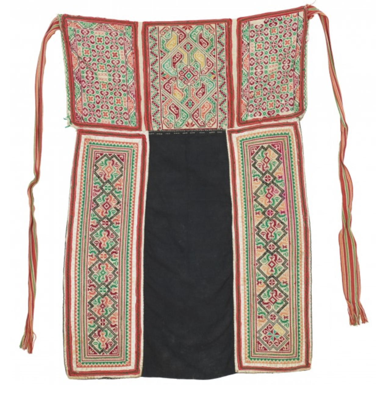 苗族挑绣蜡染女装——围腰