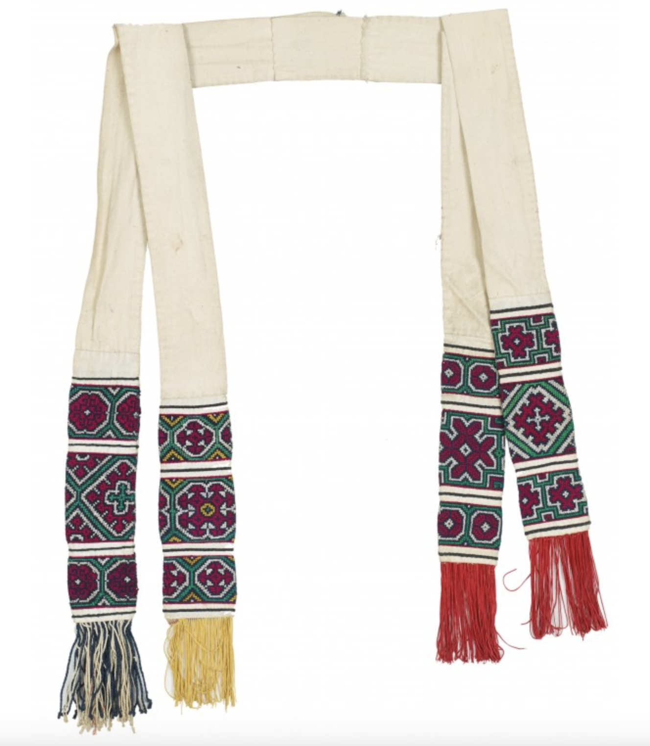 苗族挑绣蜡染女装——腰带